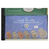 United States Mint Uncirculated Coin Sets - Assorted Years (D & P Mint) Lot Of 16
