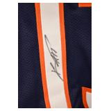 Chicago Bears Allen 13 Autographed Navy/Orange NFL Jersey XL
