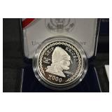 Leif Ericson Millennium Commemorative Coin - United States Mint 2000 Silver Dollar