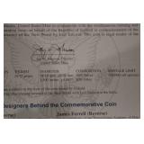 Leif Ericson Millennium Commemorative Coin - United States Mint 2000 Silver Dollar