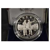 United States Mint Lewis & Clark Bicentennial Silver Dollar - Proof with COA & Box (2004)