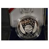 United States Mint Lewis & Clark Bicentennial Silver Dollar - Proof with COA & Box (2004)