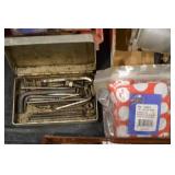 Assorted Hand Tools & Power Tools - Wrenches, Sockets, Drills & Accessories