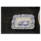Old Chelsea Blue & White Transferware Dinnerware Set - Furnivals Ltd England
