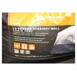 Ozark Trail 10-Person Straight Wall Cabin Tent - 14 x 10 ft Family Camping Tent