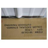 Way Fair Outdoor Finishing Natural Stained - 1 Pc - Made in Vietnam - Item 56134.00