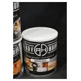 Ready Hour Emergency Food Storage - 6-Can Set: Breakfast Muffins & Orange Energy Drink Mix