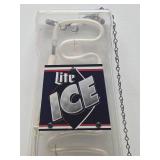 Large Working MILLER LITE ICE Lighted Neon Beer Bottle Sign