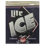 Large Working MILLER LITE ICE Lighted Neon Beer Bottle Sign