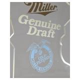 Working MGD Miller Genuine Draft Lighted MINNESOTA Beer Sign