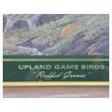 Vintage PABST Blue Ribbon PBR Beer Advertising Bar Mirror - Upland Game Birds - Ruffed Grouse