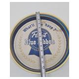 Estate Lot of Vintage Round Metal Advertising Beer Trays