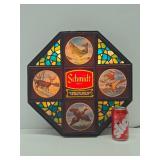 Great Looking Vintage SCHMIDT Beer Wildlife Lighted Beer Advertising Sign