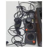 ATARI 2600 Video Game System w/Games & Storage Cabinet