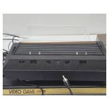 ATARI 2600 Video Game System w/Games & Storage Cabinet