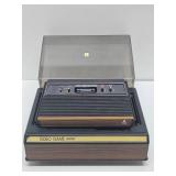 ATARI 2600 Video Game System w/Games & Storage Cabinet