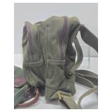 Great Lot of 3 Vintage Canvas & Leather DULUTH PACK Bags / Satchels