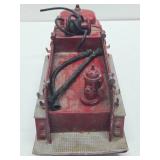 Vintage Pressed Steel TONKA Fire Engine w/Fire Hydrant