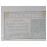 Ron Gardenhire MN Twins Hardware Store Advertising Sign