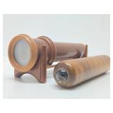 Nice Pair of Wooden Kaleidoscopes