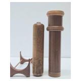 Nice Pair of Wooden Kaleidoscopes