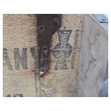 Nice Antique Pre-Prohibition GOETZ Wooden Advertising Beer Crate w/Lid