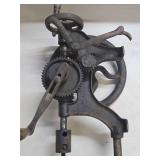 Very Cool Antique Cast Iron Post Drill by The Champion Blower & Forge Company