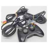 3 XBOX 360 Video Games Systems w/Some Controllers & Adapters