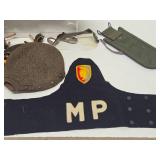 Interesting Lot of Vintage Military Items