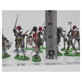 Large Lot of BRITAINS Medieval Metal Soldiers/Knights