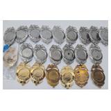 Large Lot of Metal Security Guard/Officer Badges