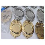Large Lot of Metal Security Guard/Officer Badges