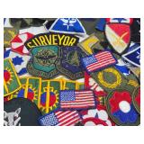 LARGE Lot of Assorted Military Patches #1