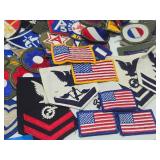 LARGE Lot of Assorted Military Patches #1