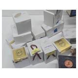 HUGE Lot of Mint in Box FONTANINI Christmas Ornaments