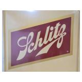 HUGE Vintage SCHLITZ Advertising Beer Sign
