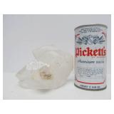 Estate Lot of Polished & Unpolished Stones Agates Quartz Crystal Shells etc