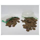 Unsearched Estate Lot of Old US Wheat Pennies
