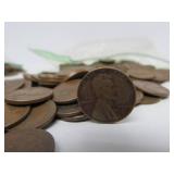 Unsearched Estate Lot of Old US Wheat Pennies
