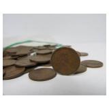 Unsearched Estate Lot of Old US Wheat Pennies