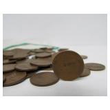 Unsearched Estate Lot of Old US Wheat Pennies