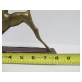 Mid Century Solid Brass Ram Sculpture