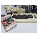 Vintage COMMODORE Video Game system / Computer w/Games & Accessories