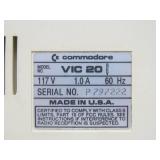 Vintage COMMODORE Video Game system / Computer w/Games & Accessories