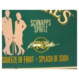 Working Vintage FLETCHER & OAKES Lighted Schnapp