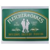 Working Vintage FLETCHER & OAKES Lighted Schnapp