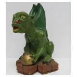 Very Cool Vintage Gargoyle Chalkware Statue