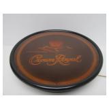 Working Vintage CROWN ROYAL Neon Advertising Clock