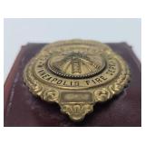 Vintage Minneapolis Fire Department Honorary Chief Badge