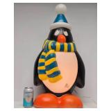 Working Chilly Penguin Blowmold Winter Lawn Decoration